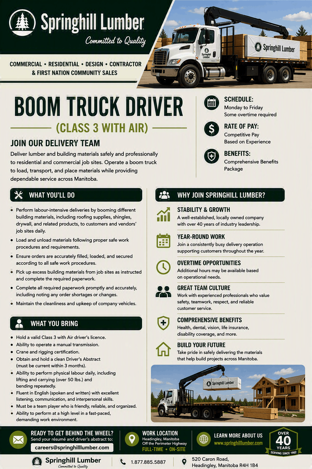 Boom Truck Driver