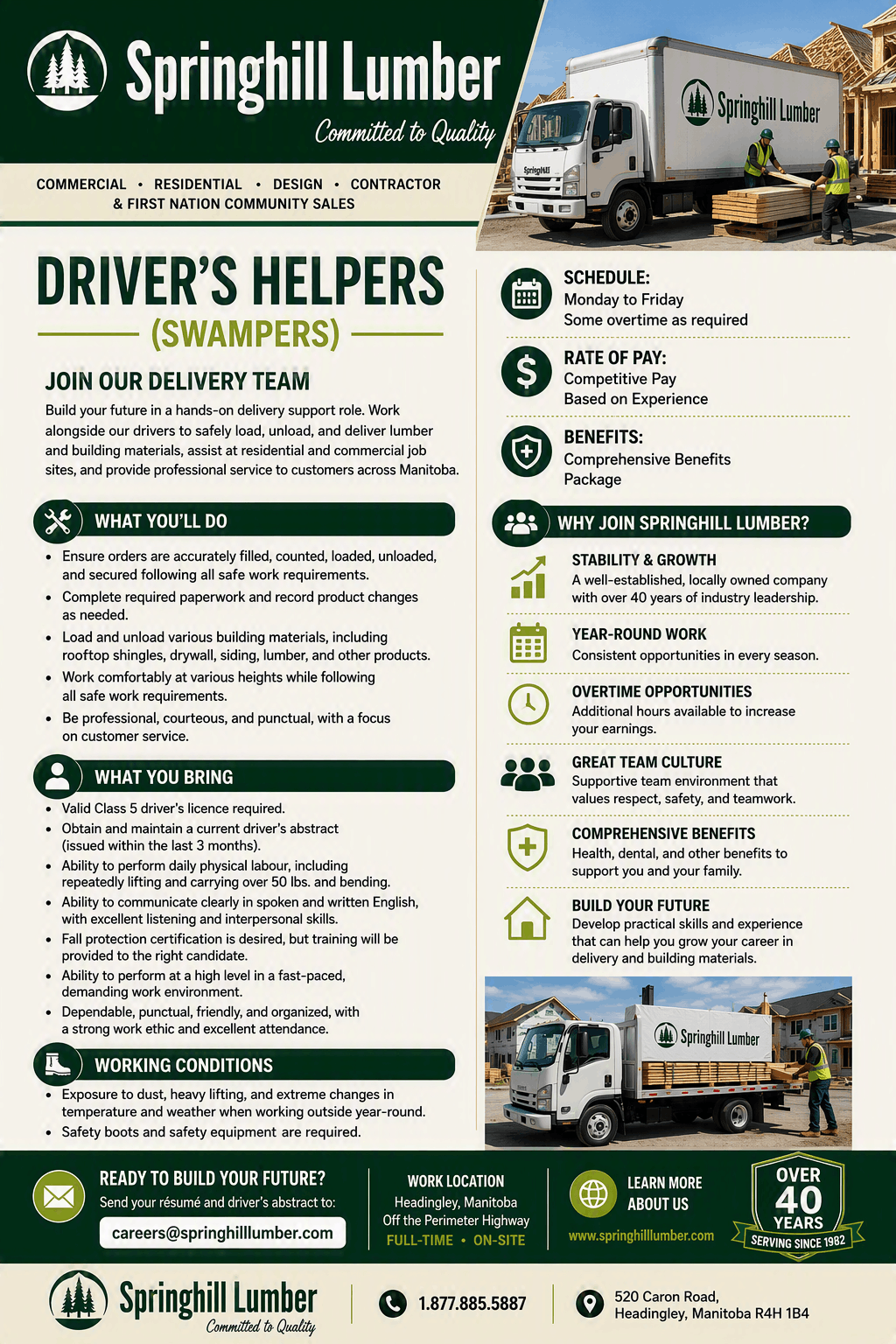 Driver's Helpers