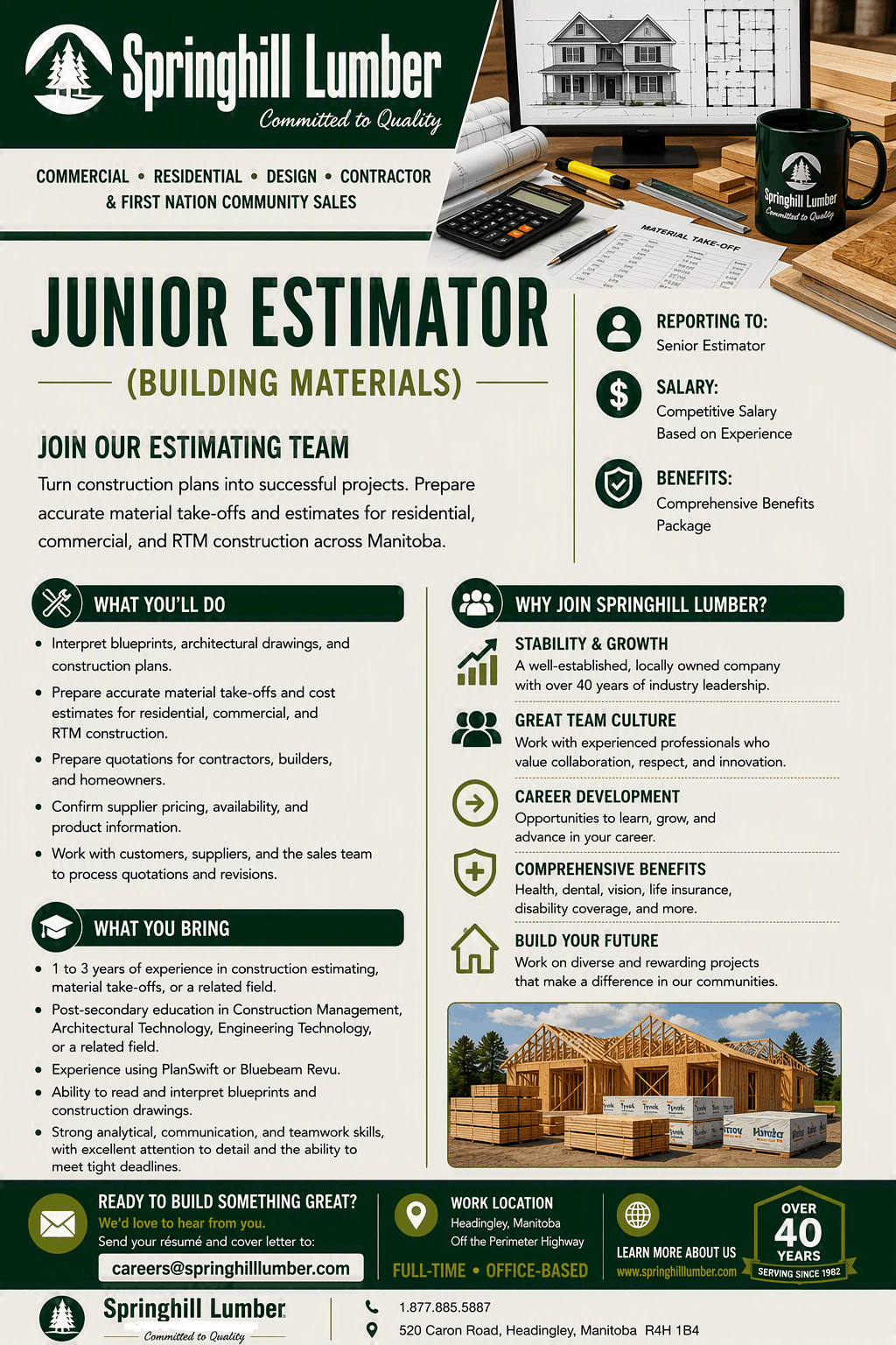 Junior Estimator